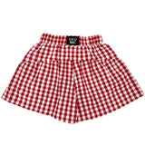 LM-1112 RED MODERN SKORT