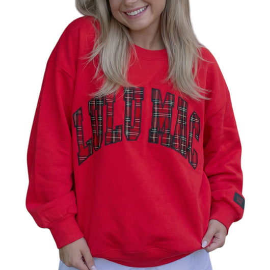 LM-SW-1027 Plaid - Red