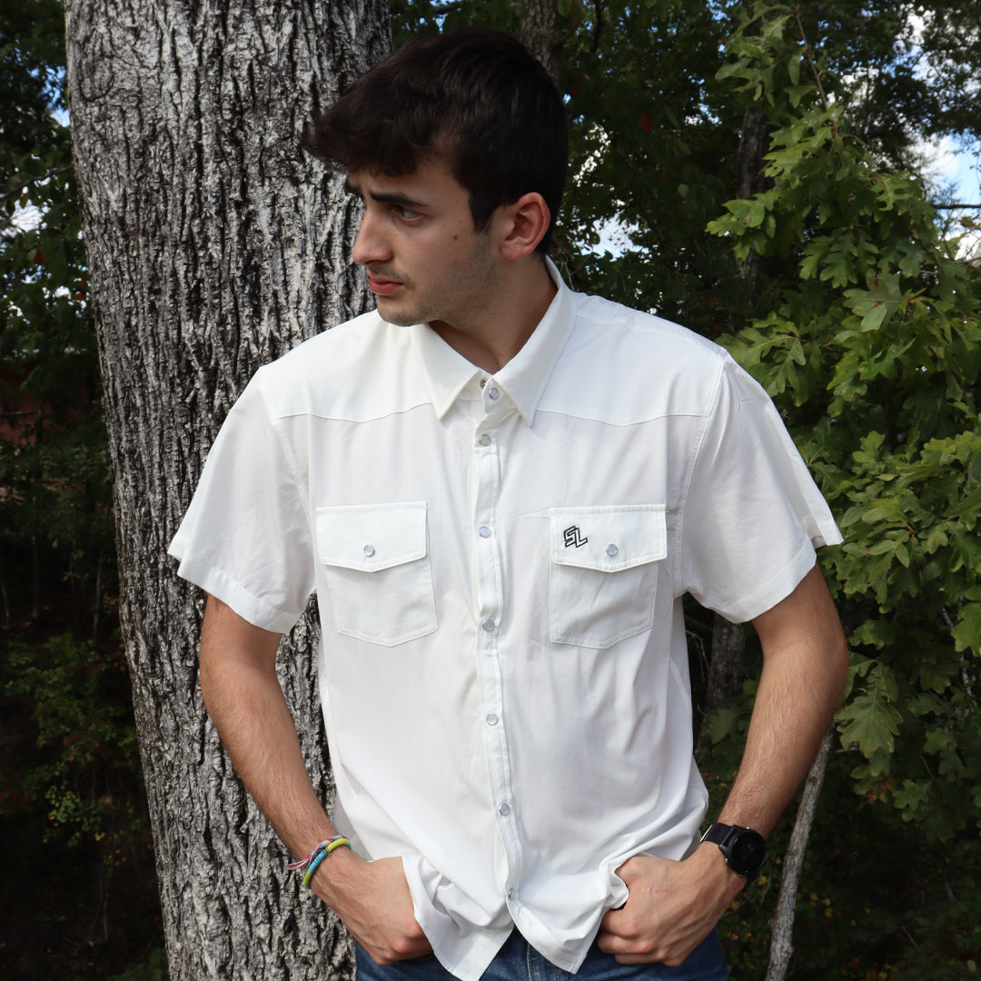 SL-1259 Southern Limit Button Down White