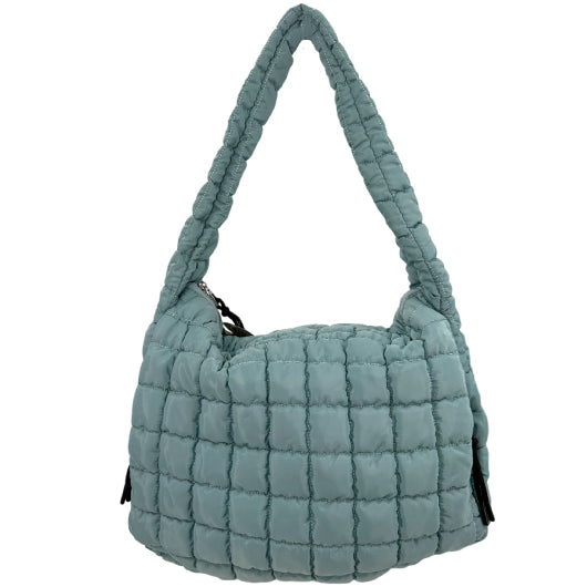 GZ-4171 Puffer Quilted Handbag Haze Blue