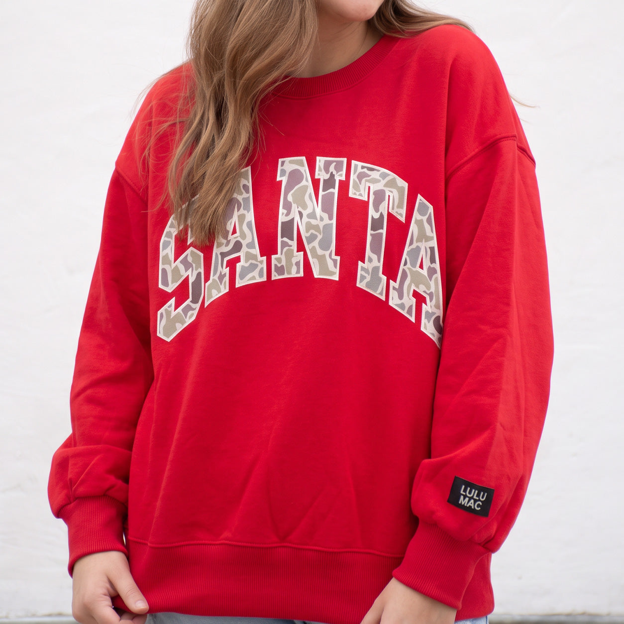 LM-SW-1024 Santa - Red w/ Lt. Camo Letters