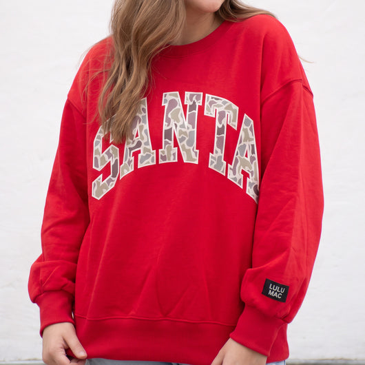 LM-SW-1024 Santa - Red w/ Lt. Camo Letters