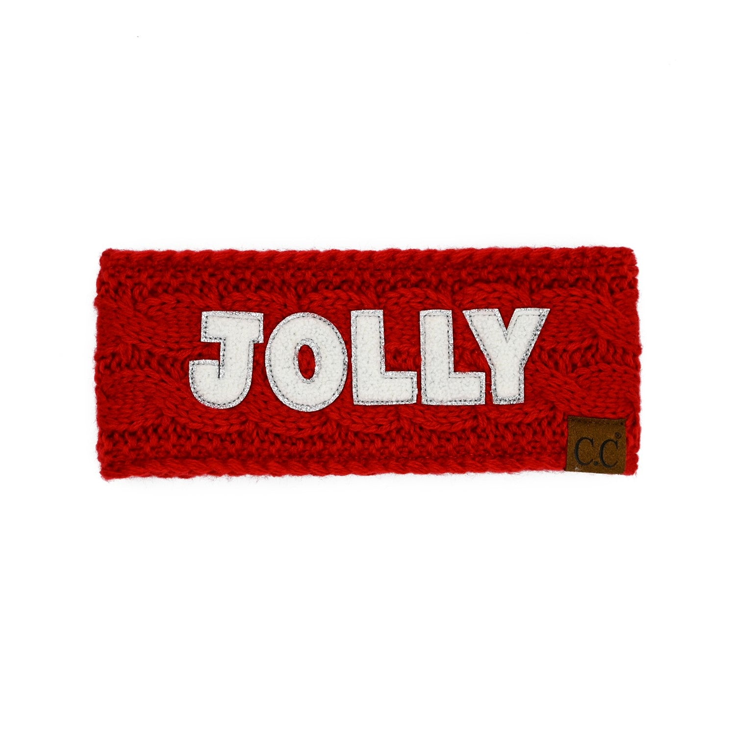 HWE-0035 Headwrap Red Jolly