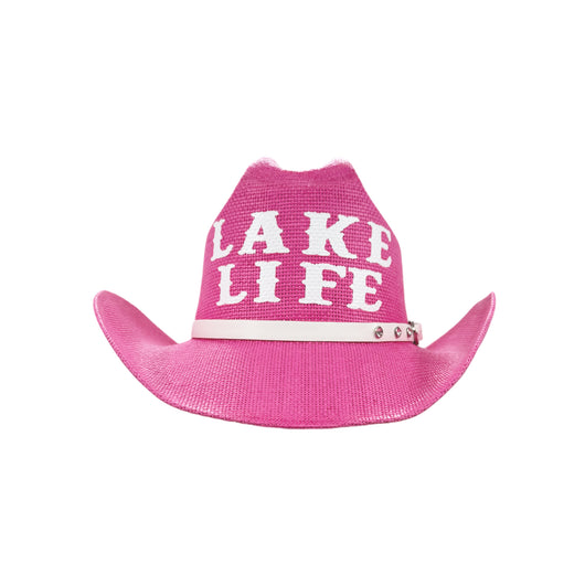 CH-1043-LAKE LIFE  PINK/WHITE