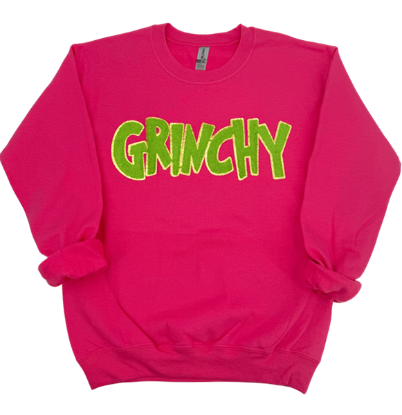SW-6723 Grinchy Sweatshirt Heliconia