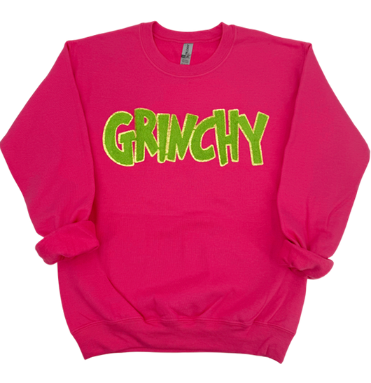 SW-6723 Grinchy Sweatshirt Heliconia