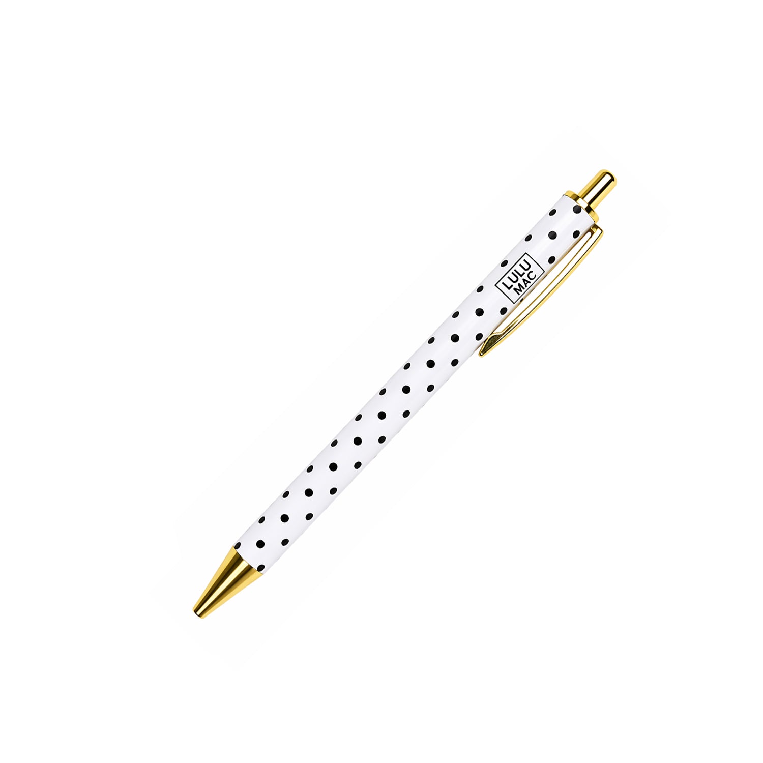 LM-PEN-PD White/Black Dot Ink Pen