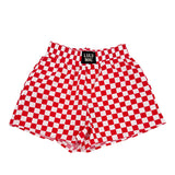 BXCK-RED WHITE CHECK BOXER SHORT