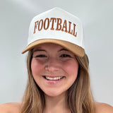 LM-3014 FOOTBALL CAP BROWN