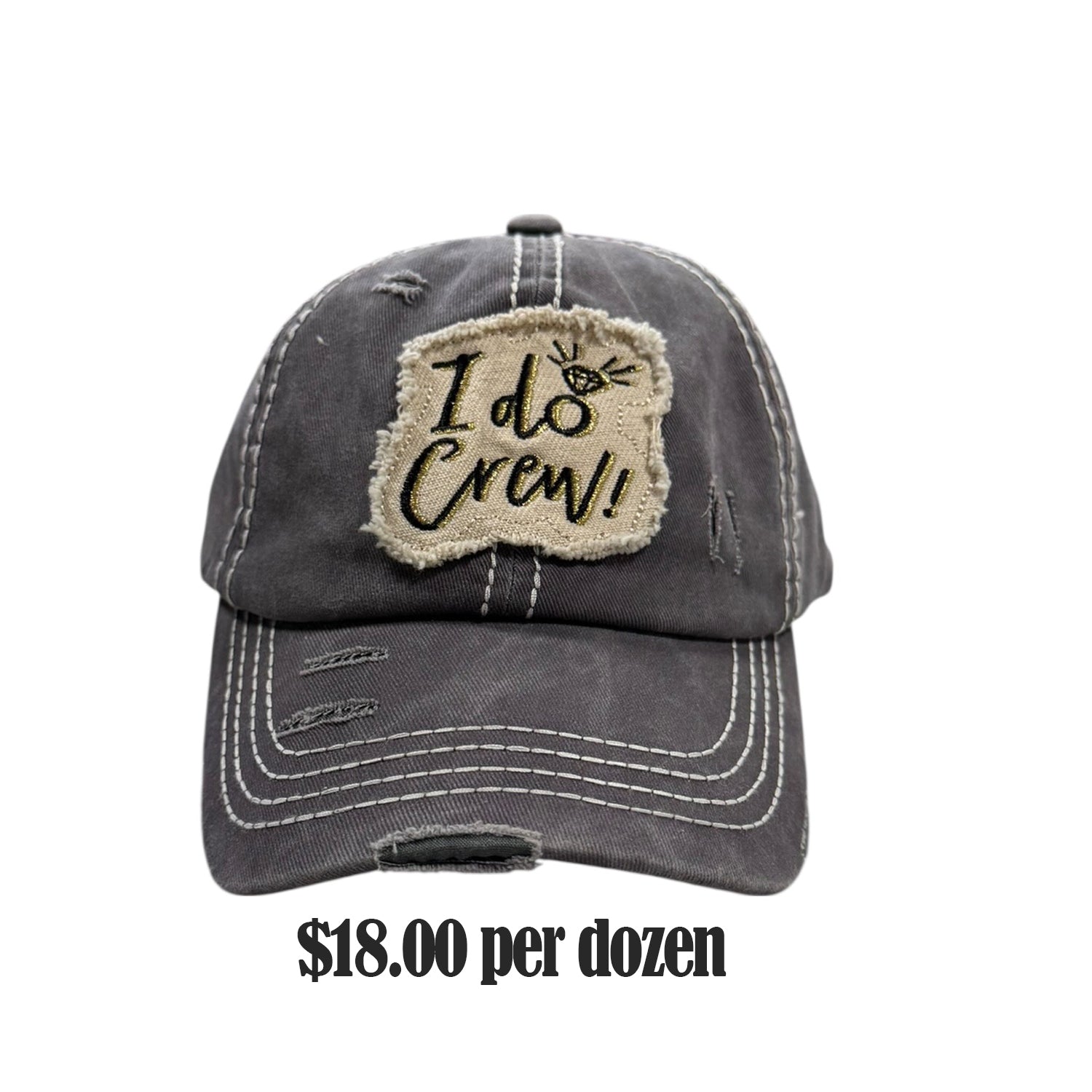 BA-2019 I DO CREW DK GREY