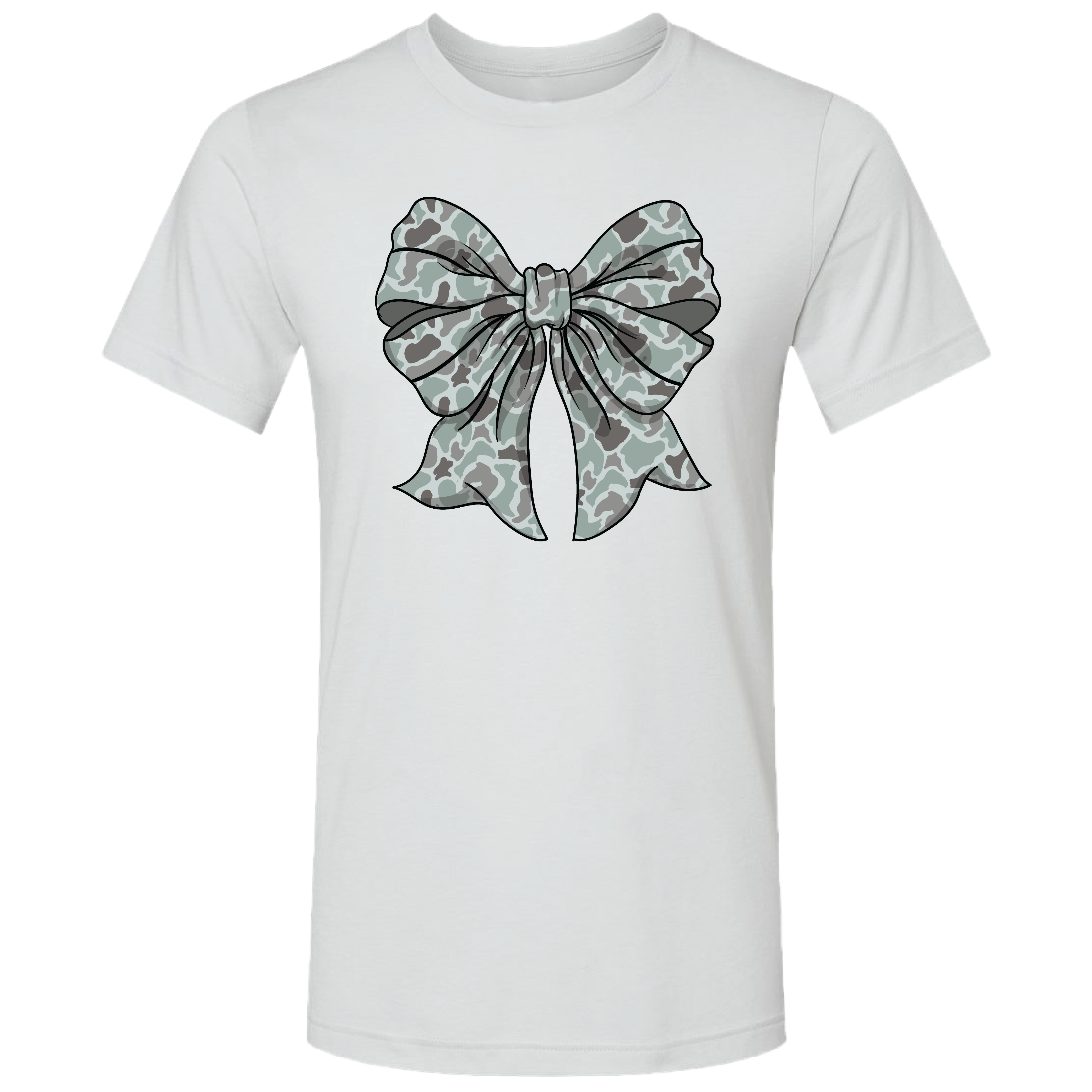 LM-209 Camo Bow Heather Silver