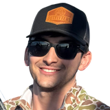 SL-CP-2016 Leather Patch Black Grey