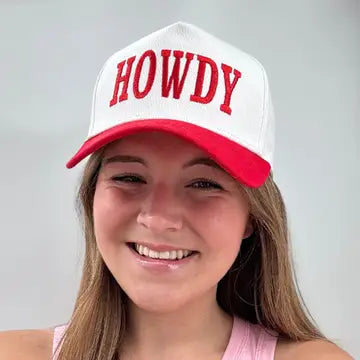 LM-3014 HOWDY CAP RED