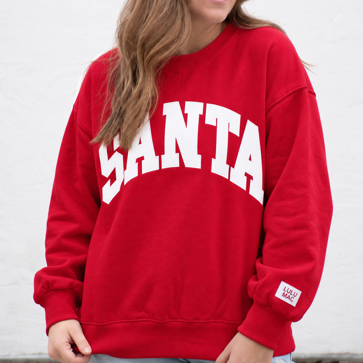 LM-SW-1024 Santa - Red w/ White Letters