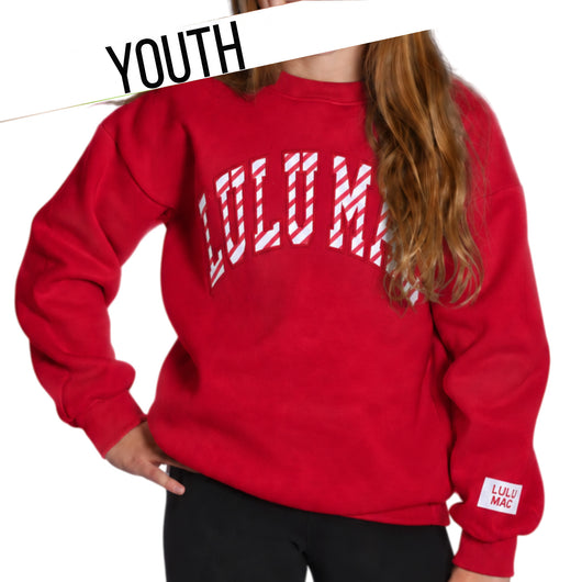 KD-SW-1026 Youth Candy Cane - Red