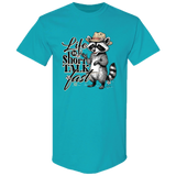 GGO-2792 Talk Fast Raccoon- Tropical Blue