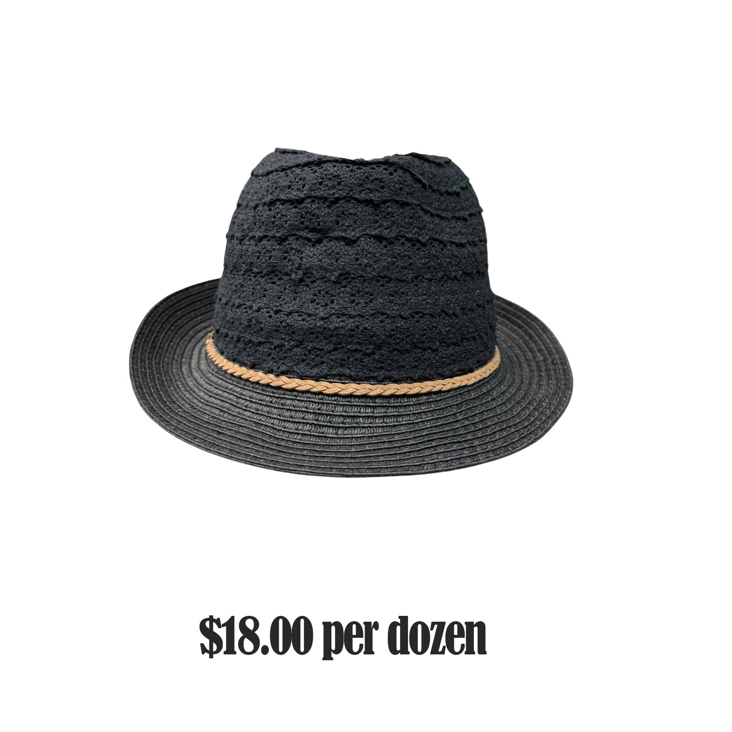 ST-44 BEACH HAT BLACK