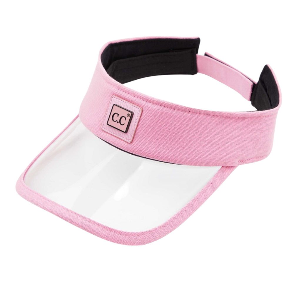 SV-781 CLEAR VISOR PINK – Girlie Girl Wholesale