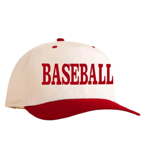 LM-3014 BASEBALL CAP RED