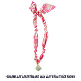 TW-1004 SCARF NECKLACE WITH CHARM