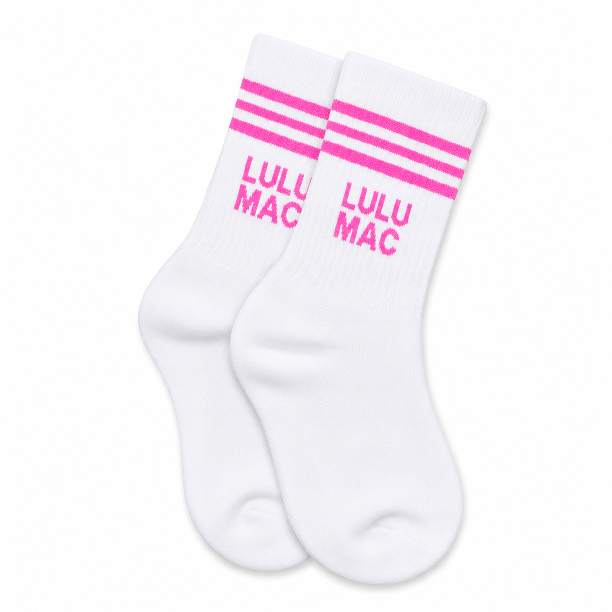 LM-SO-1001 Lulu Mac Socks Single Pair - BUBBLEGUM