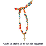 TW-1006 SCARF NECKLACE WITH CHARM