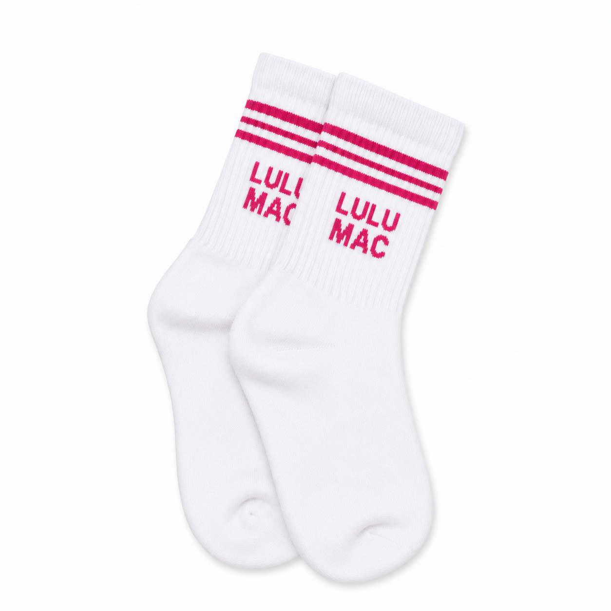 LM-SO-1001 Lulu Mac Socks Single Pair - HOT PINK