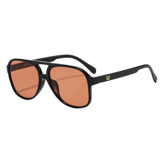 LM-SG-1022 Paige Black w/pink lens Sunglasses