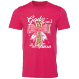 LM-202 God is Good Cross - Fuchsia