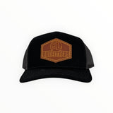 SL-CP-2016 Leather Patch Black Grey