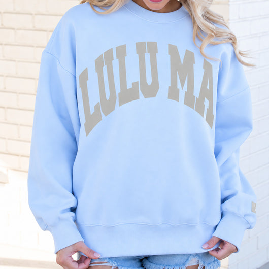 LM-SW-1007 Light Blue/Grey Puff