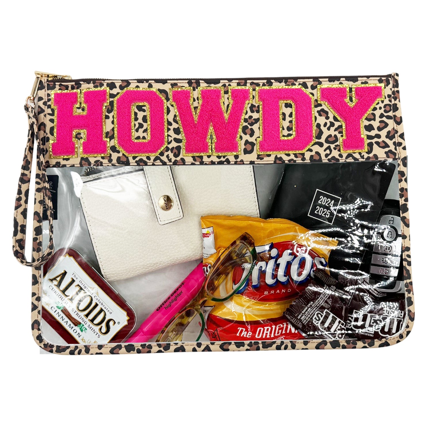 CP-1217 Howdy Leopard Candy Bag