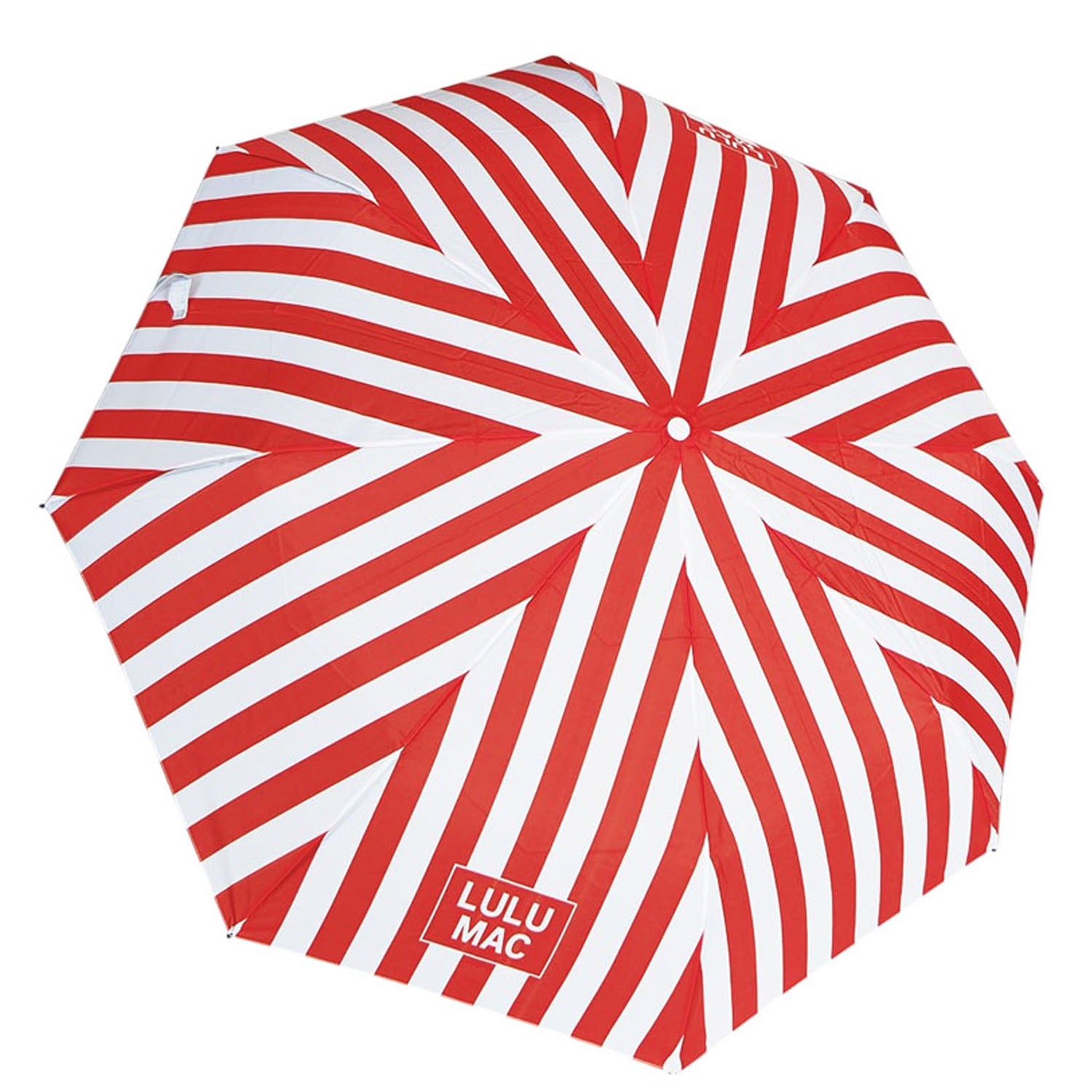 Lulu Mac Umbrella-Red Stripe