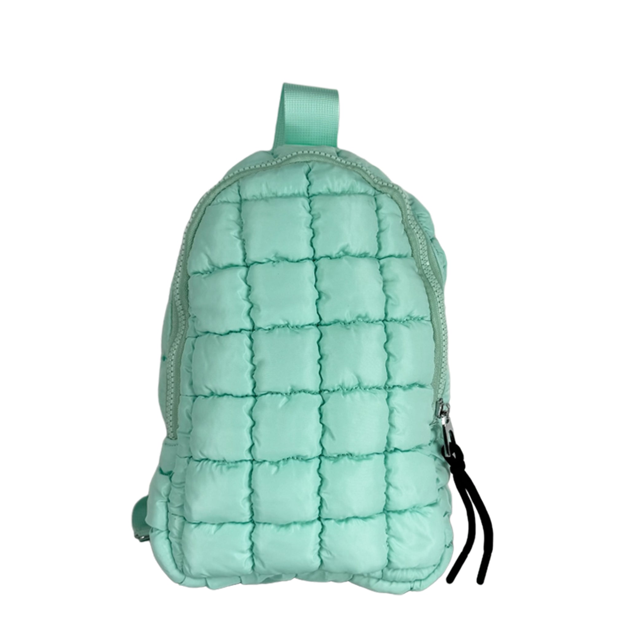 GZ-7413 Puffer Quilted Crossbody Mint