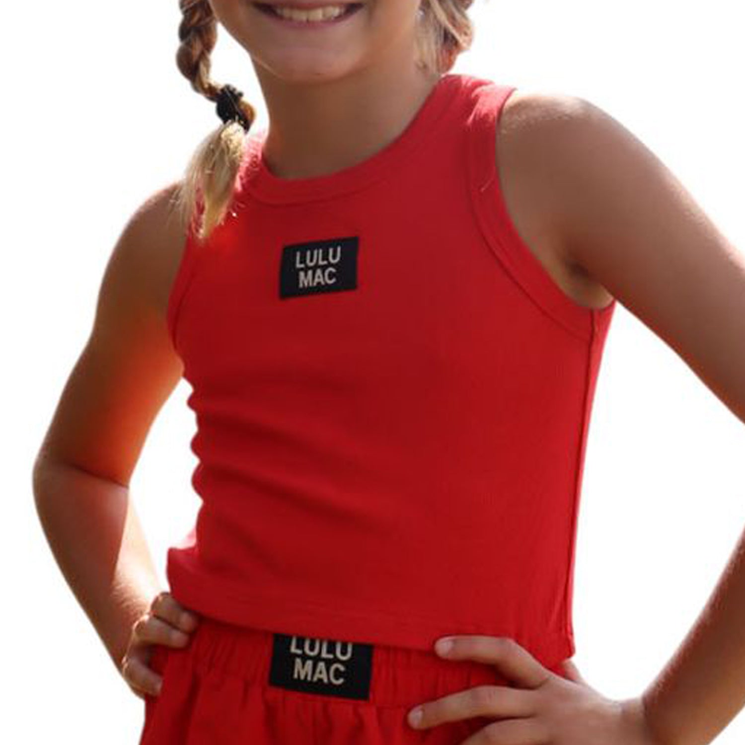 LM-KTK-1000 RED KIDS SOLID TANK