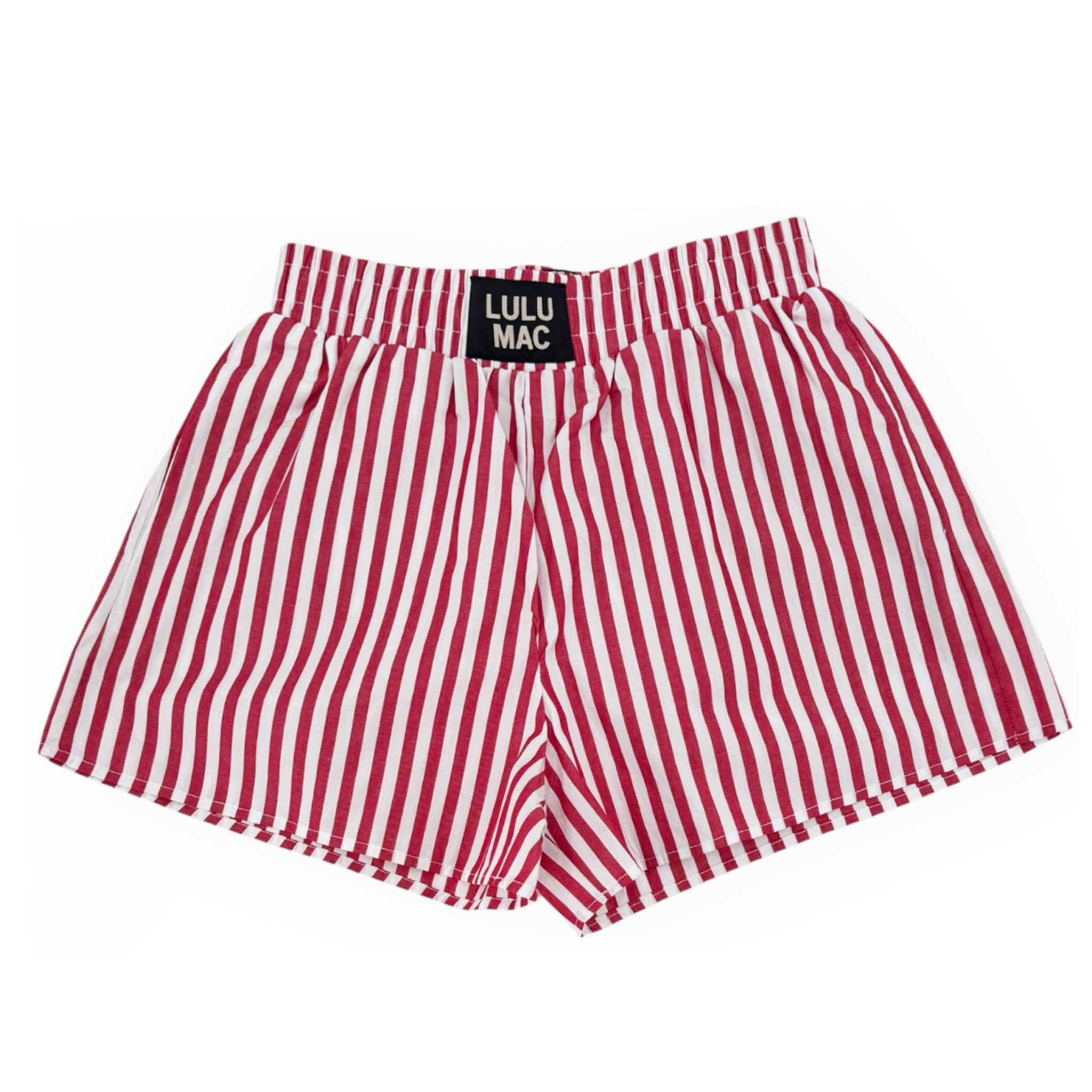 BXST-RED STRIPED BOXER SHORT