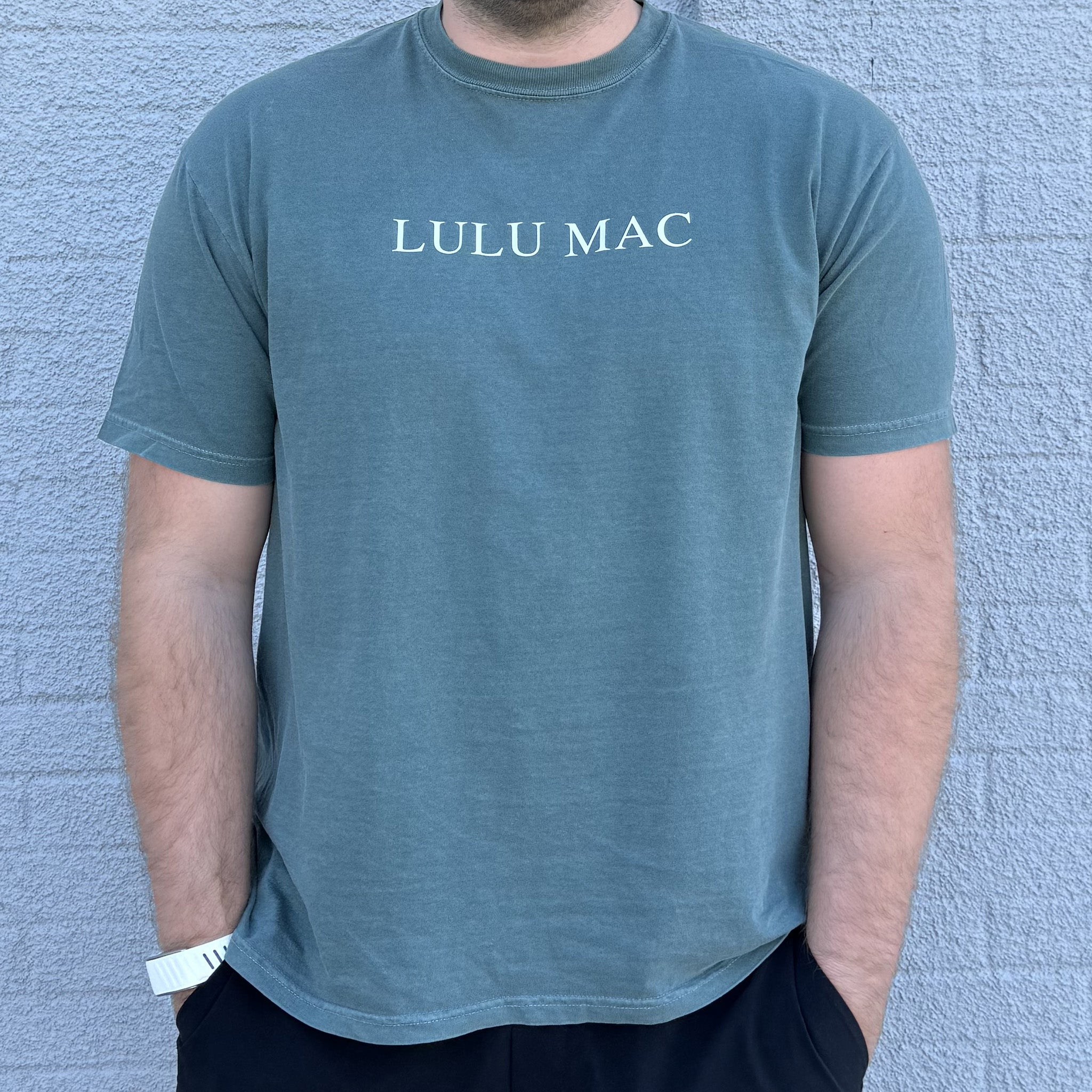 LM-TS-1023 Logo Adult Blue Spruce Comfort Colors Tee