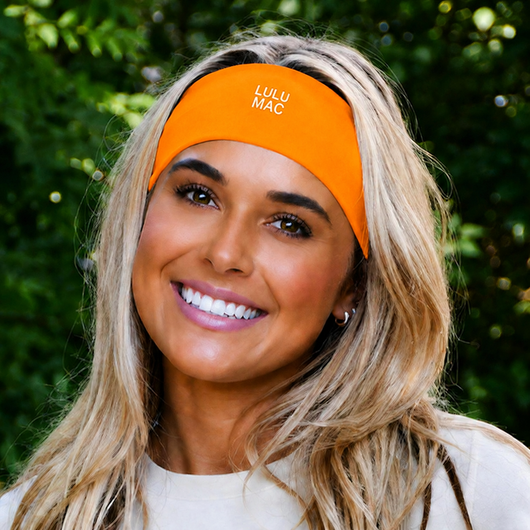 LM-HB-1000 Lulu Mac Headband - Orange