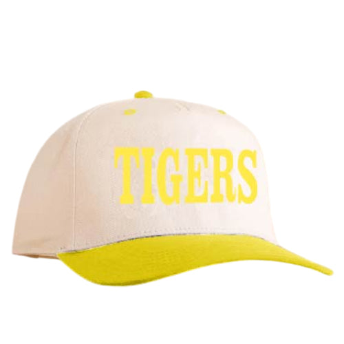 LM-3014 TIGERS CAP NEON YELLOW