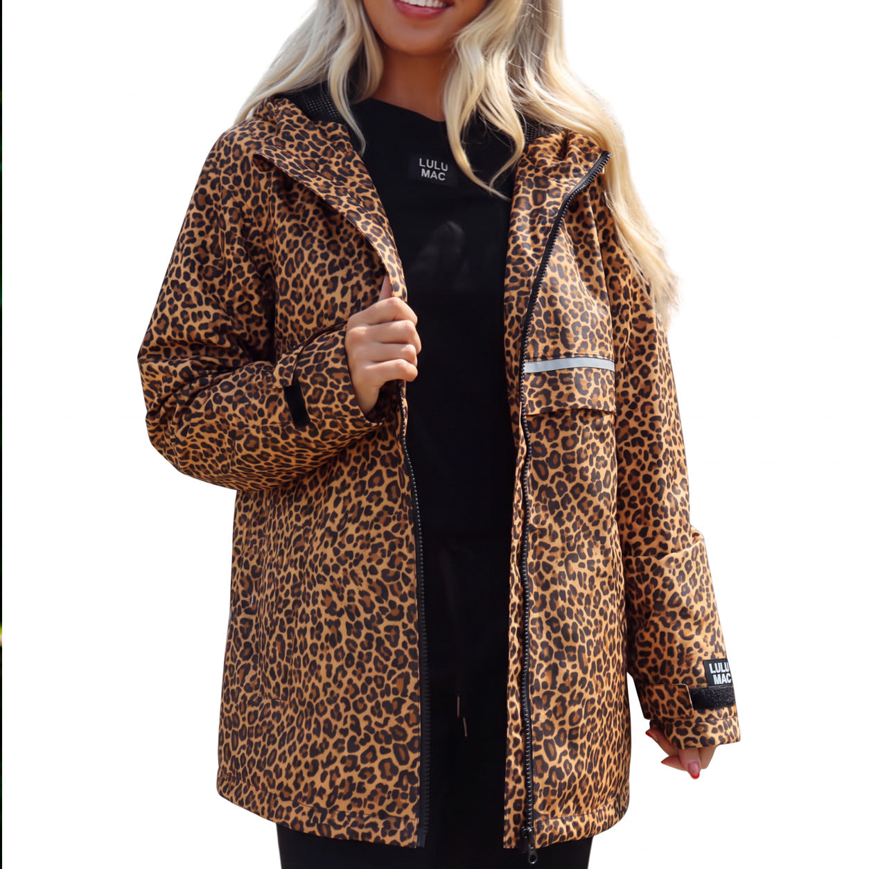 LM-RC-1004 Leopard Raincoat