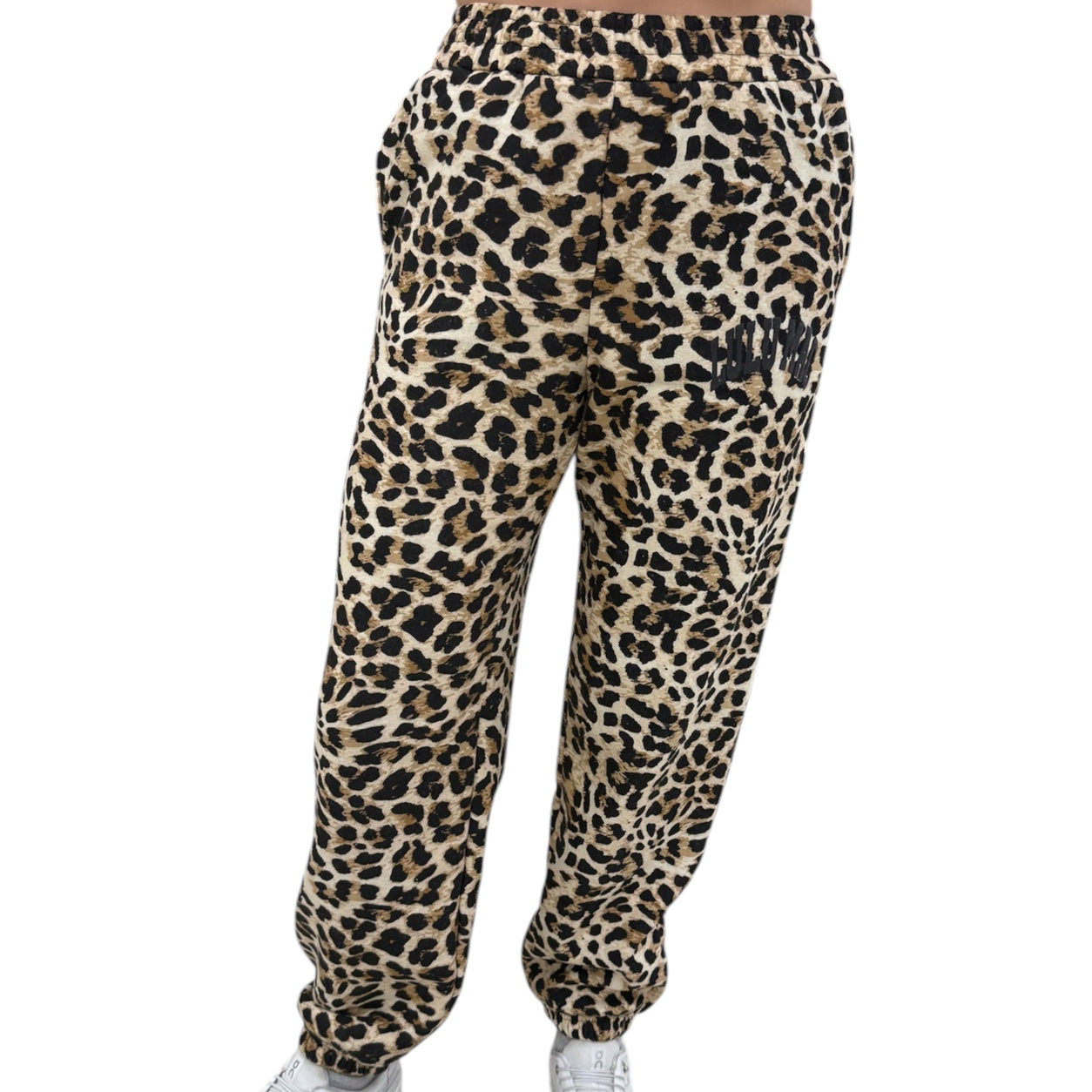 LM-PA-1022 Leopard Print Puff Pant