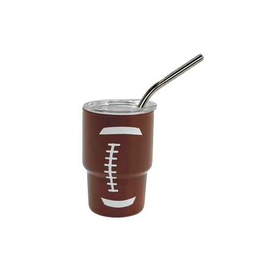 Mini- Mini 3 oz Morgan Tumbler Football