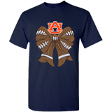 COLLEGE- AU - 4 - AU FOOTBALL BOW - NAVY