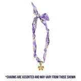 TW-1010 SCARF NECKLACE WITH CHARM