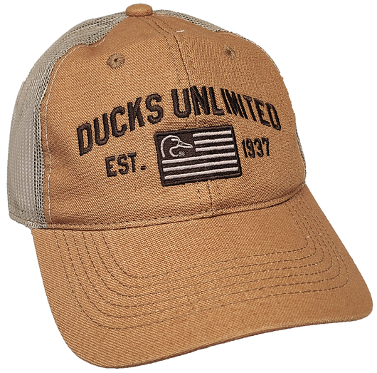 CAP Ducks Unlimited American Flag   DU233924