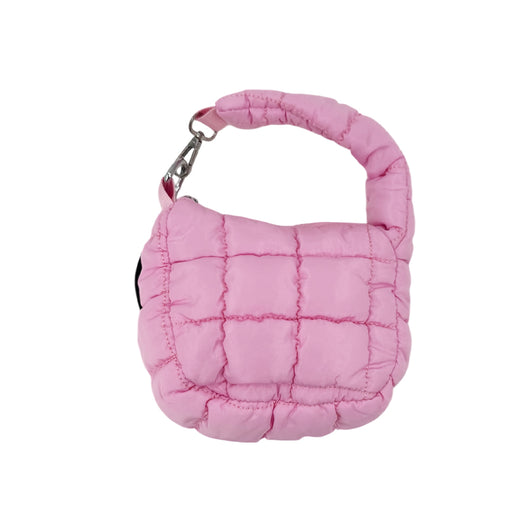 GZ-1492 Puffer Quilted Mini Purse Pink
