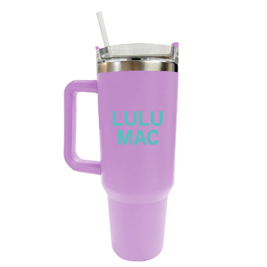 SC-4412-LM Morgan Tumbler Lavender with Mint Logo