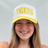 LM-3014 TIGERS CAP NEON YELLOW