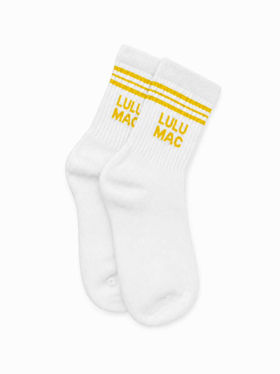 LM-SO-1001 Lulu Mac Socks Single Pair - YELLOW
