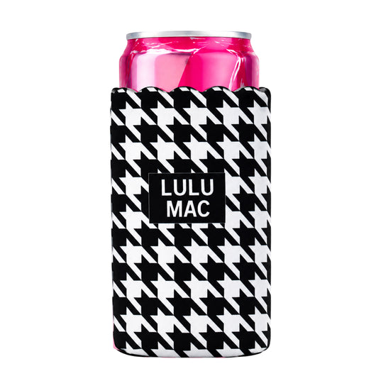 LM-SKZ-1005 Slim Can Koozie Houndstooth
